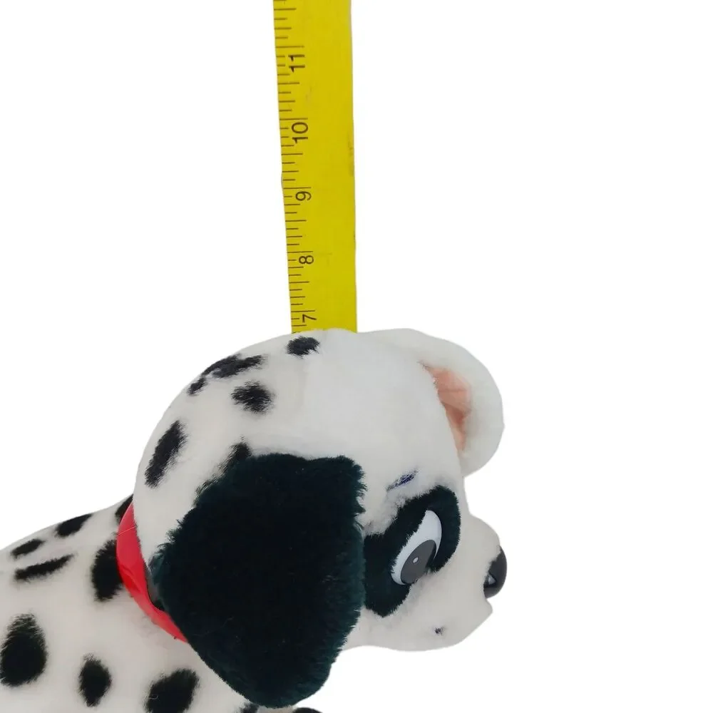 101 Dalmatians 1991 Vtg Stuffed Patch Applause Stuffed Animal With Red Collar